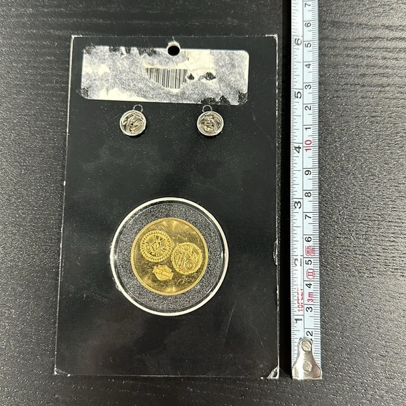 Harley-Davidson 100th Anniversary Vintage Limited Edition Pin and Coin Set - Picture 6 of 6